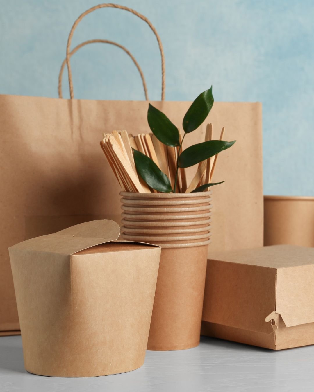 Bio degradable packing materials by Eco Trend